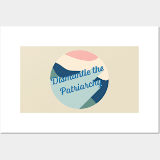 Dismantle the Patriarchy - Blue Posters and Art